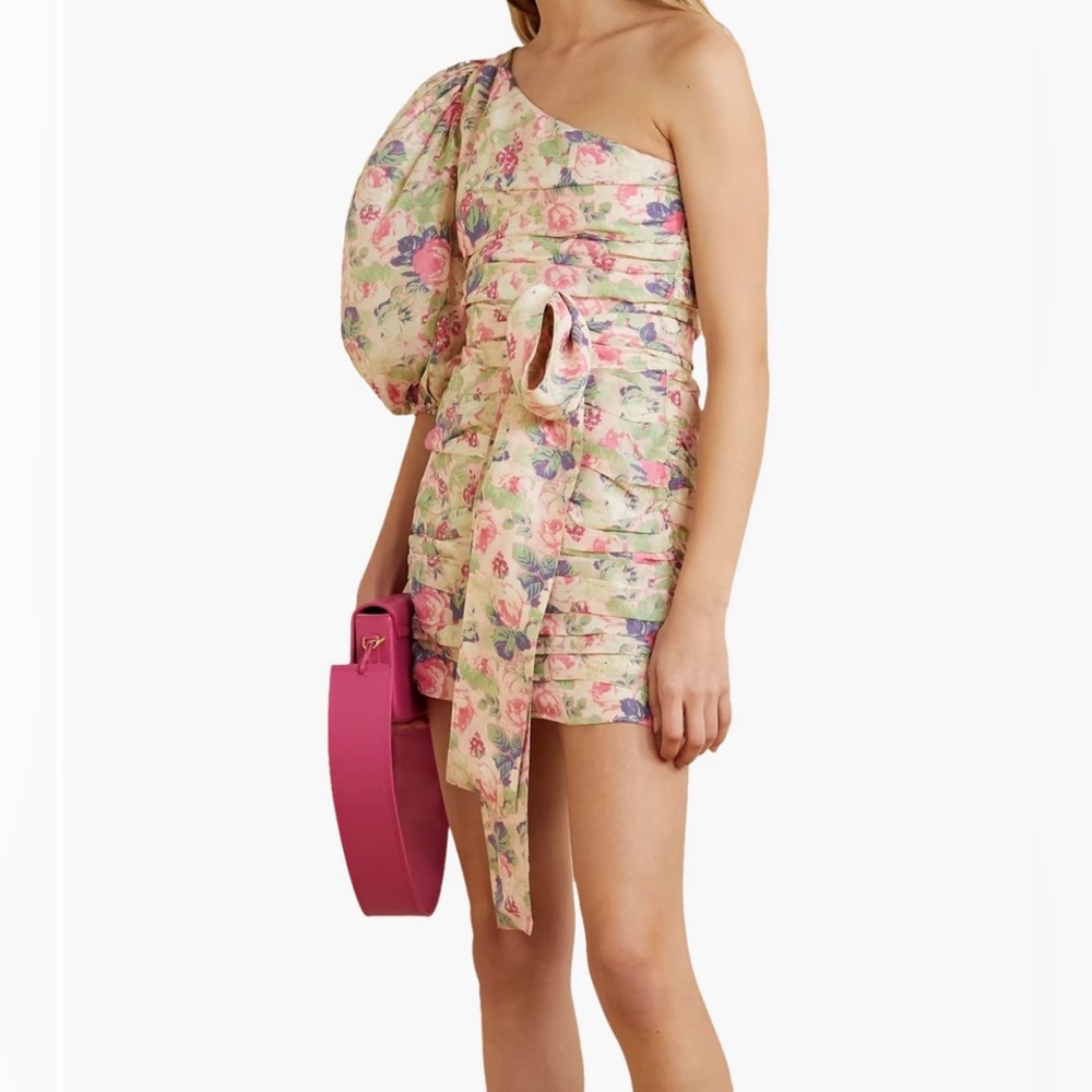 Loveshack fancy floral cocktail dress